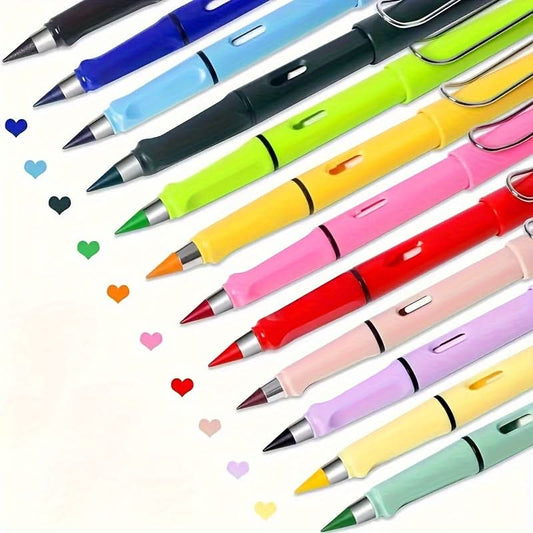 12-Color Infinity Pencil Set – Long-Lasting