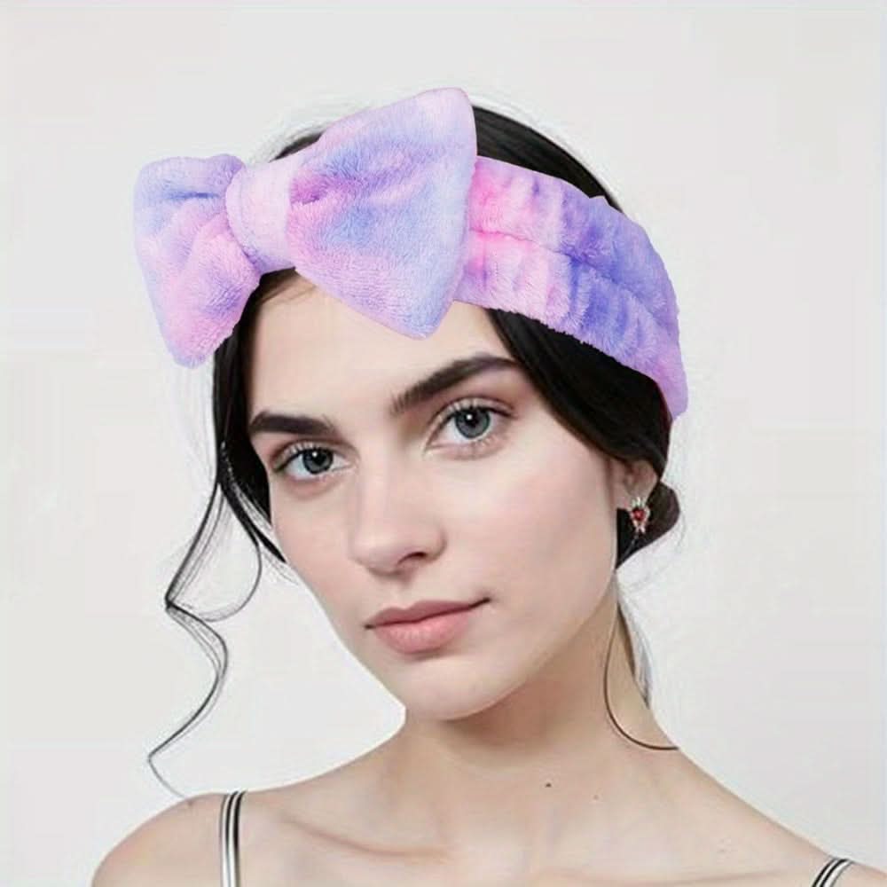 6-Pack Soft Makeup Headbands for Women