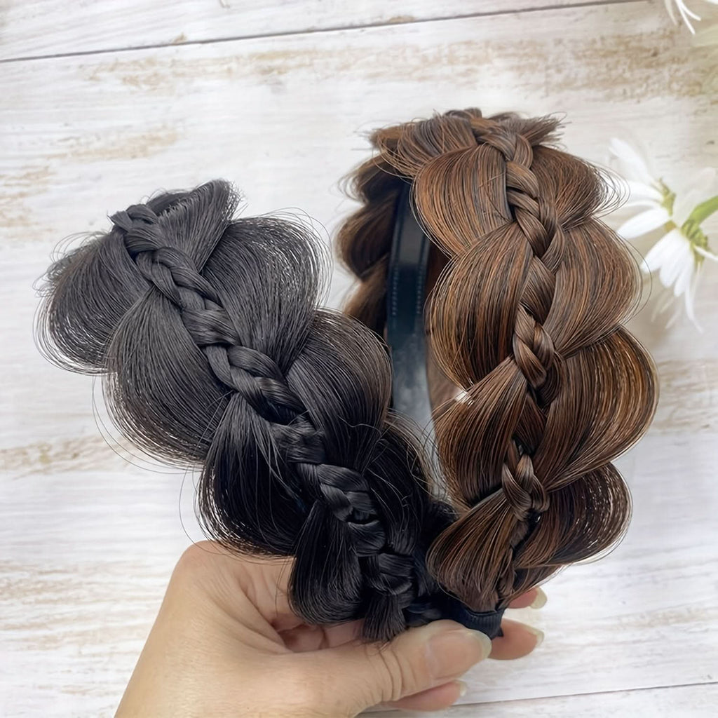 Synthetic Twist Braid Headband – Hair Accessory
