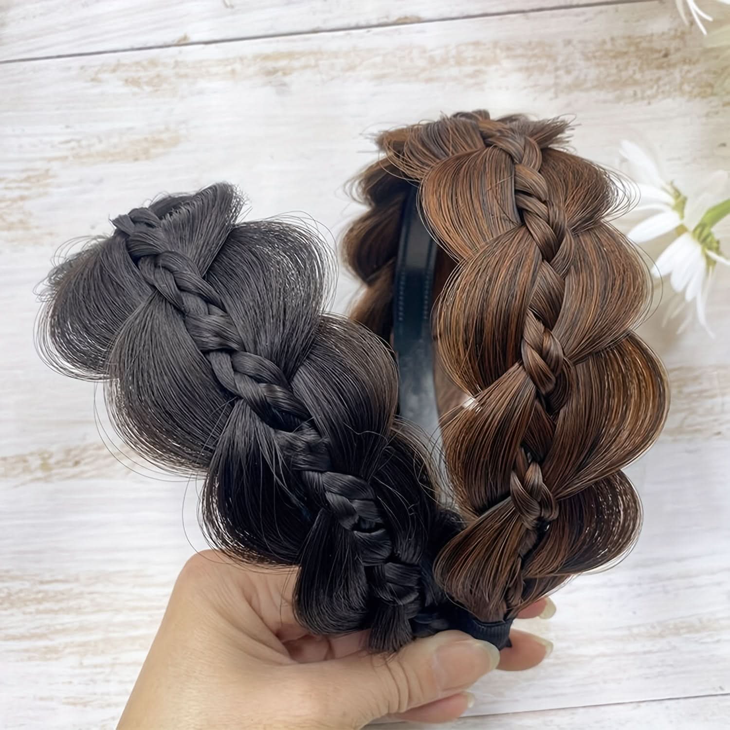 Synthetic Twist Braid Headband – Hair Accessory