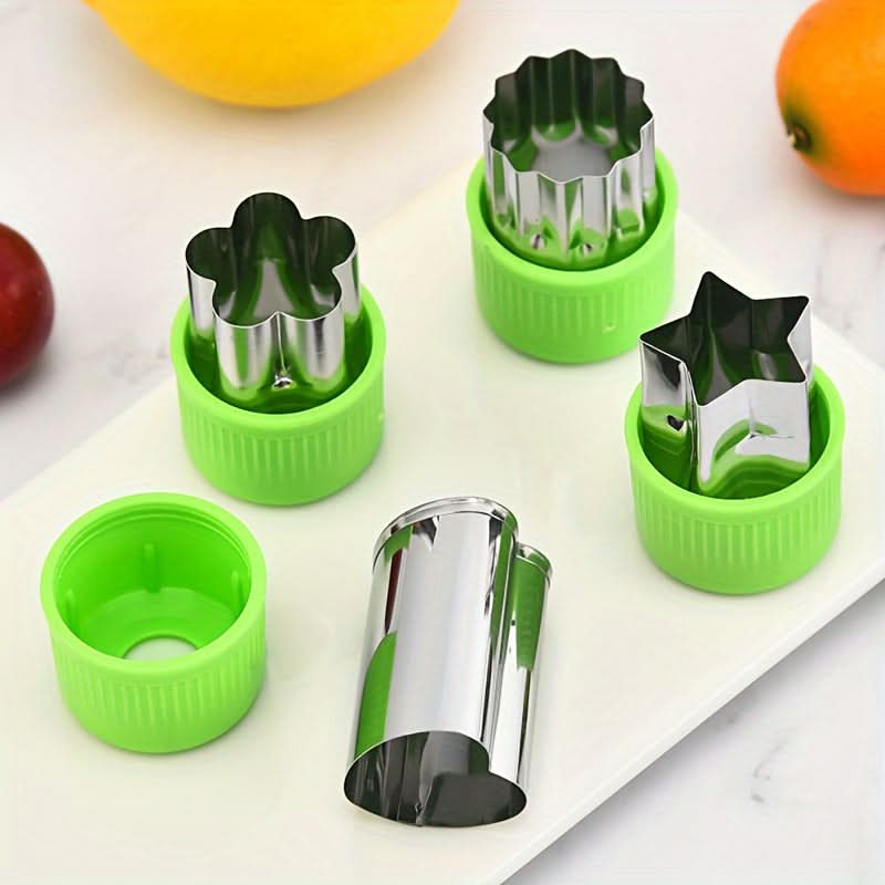 Mini Vegetable & Pastry Cutter Set - 9pcs