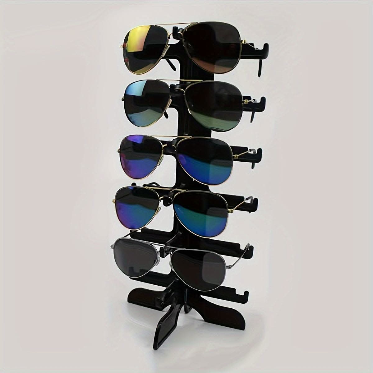 Simple Countertop Glasses Rack – Prong Design & Non-Slip