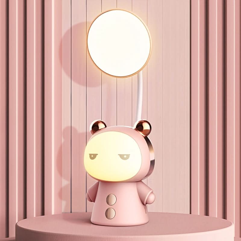 Cute Doll Eye Protection LED Table Lamp – Foldable Light