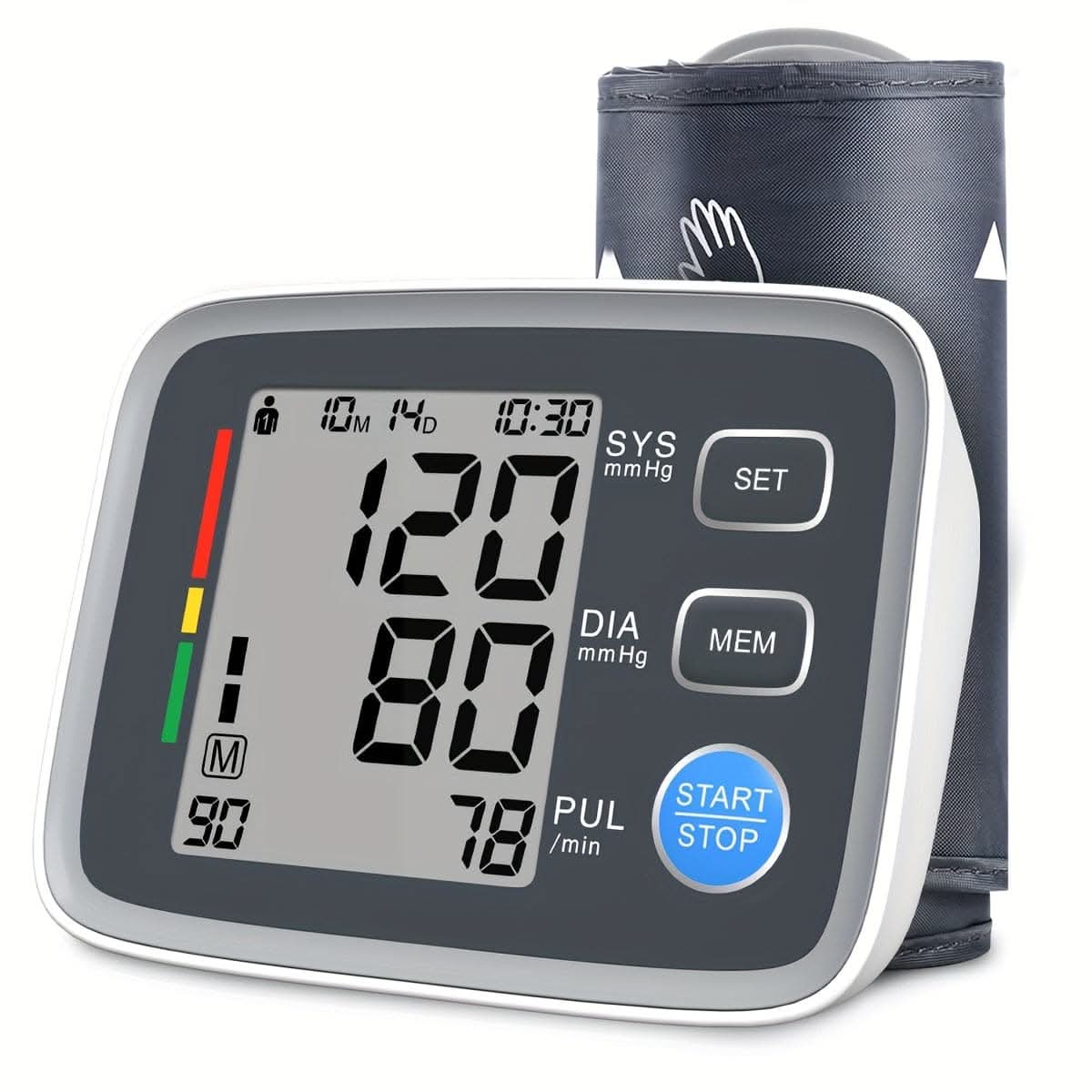 Automatic Upper Arm Blood Pressure Monitor