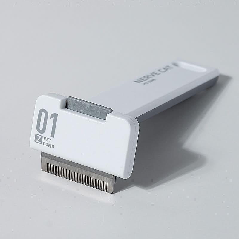 Curved Pet Grooming Comb for Shedding
