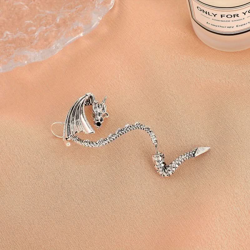 Punk Flying Dragon Ear Cuff Earring