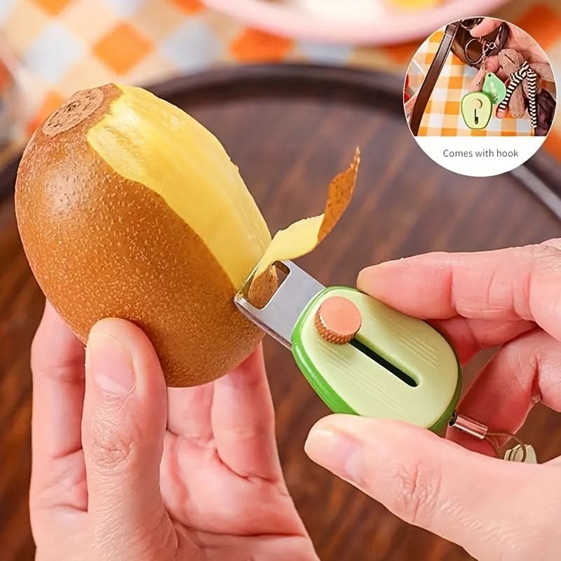 Mini Avocado Peeler – Portable Stainless Steel Blade, Cute Design