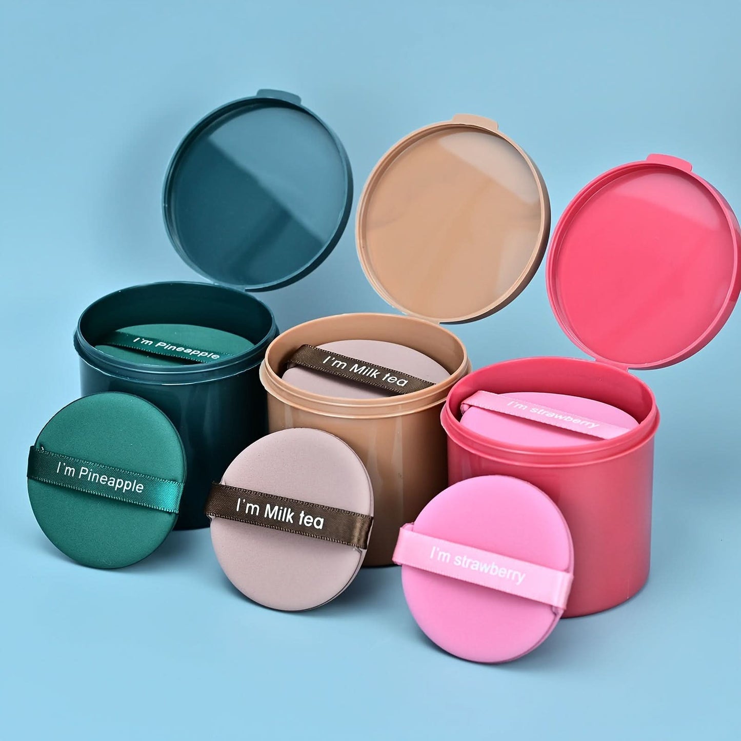 7pcs Air Cushion Makeup Sponge Set