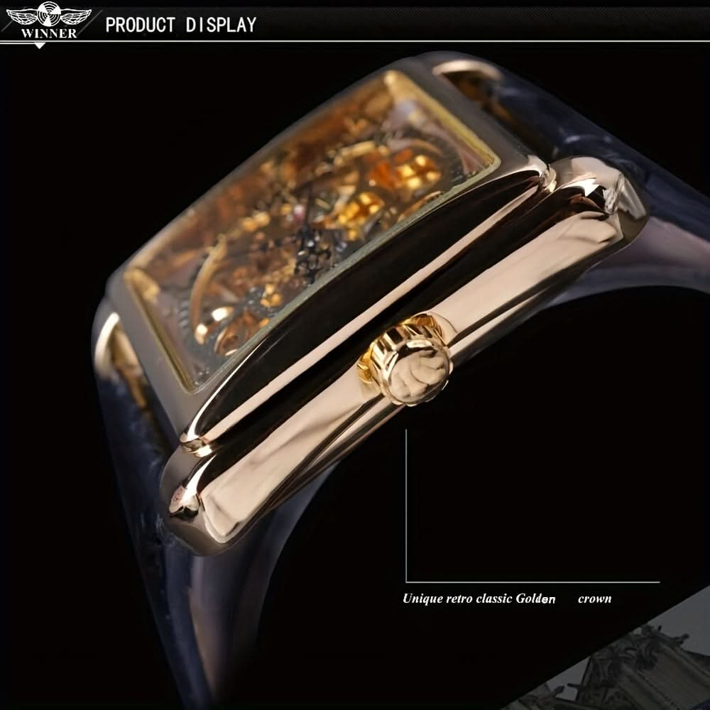 Men’s Luxury Skeleton Mechanical Watch