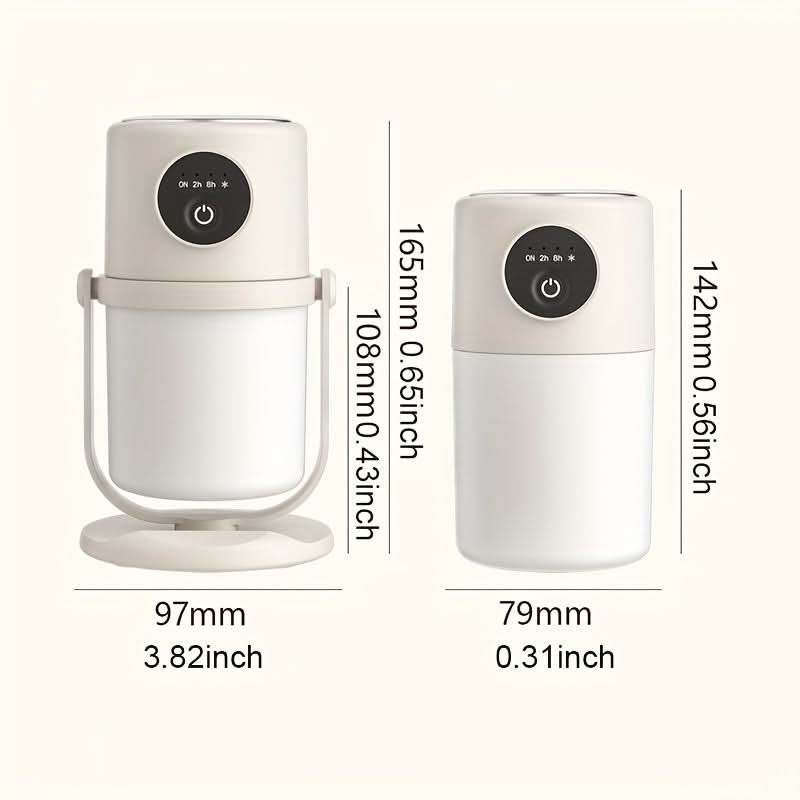 USB Portable Humidifier with Aromatherapy & Night Light – For Car & Home