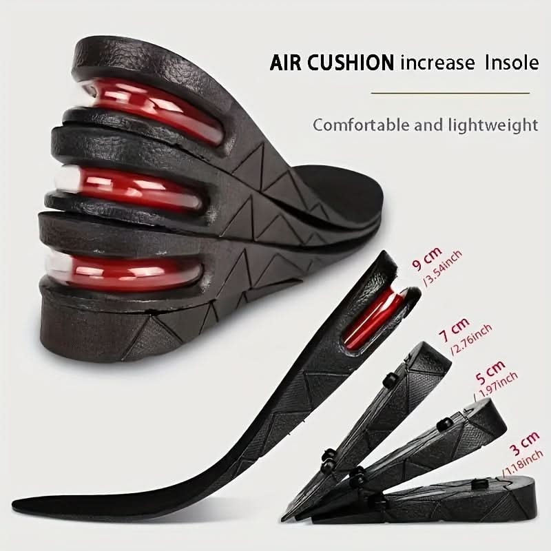 Adjustable Height Increase Insoles for Men & Women