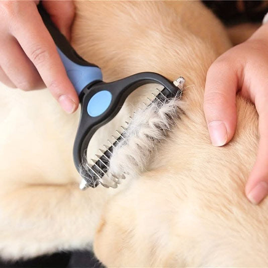 Pet Hair Knot Cutter Comb for Mat Removal