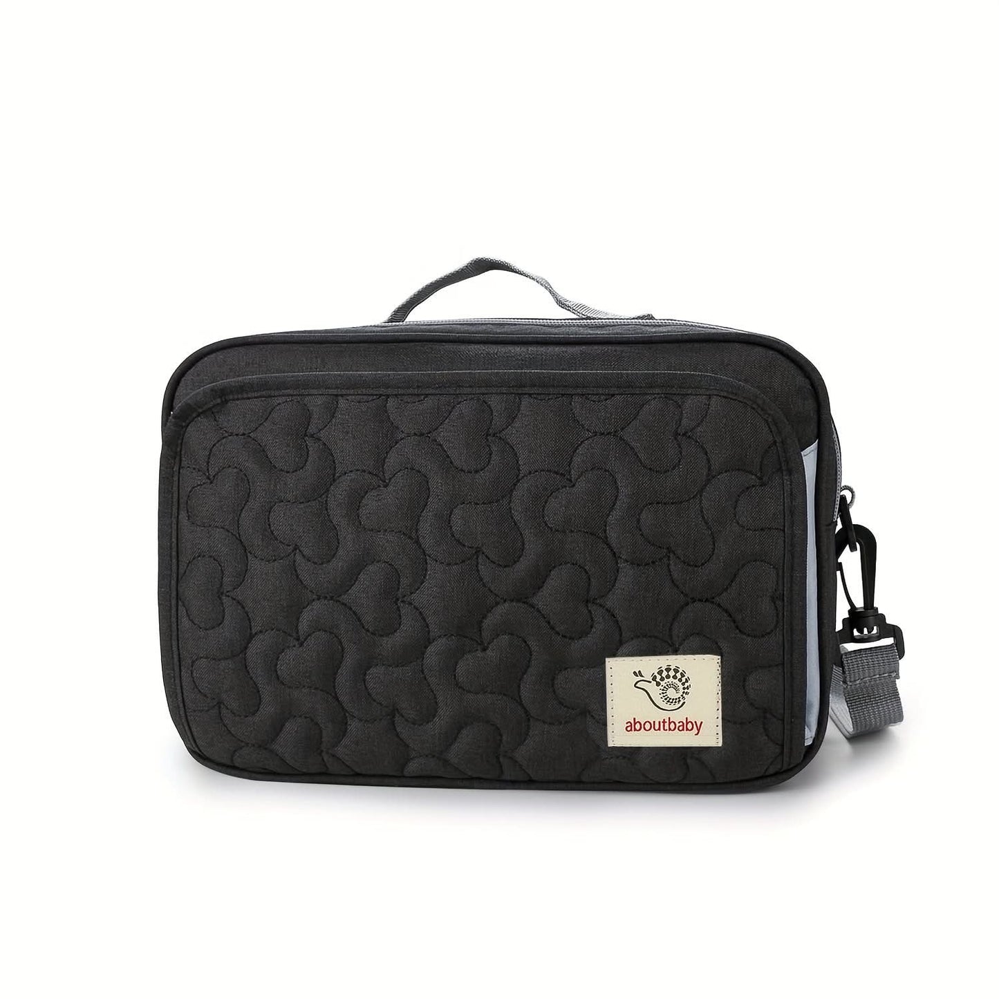 Waterproof Stroller Storage Bag – Geometric Design Organizer