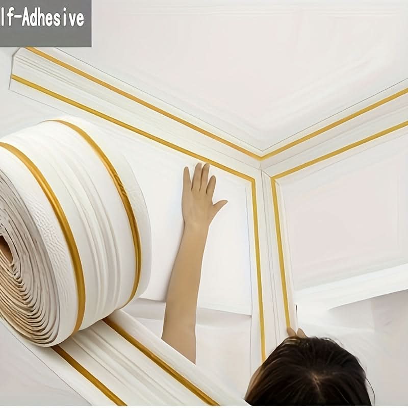 Self-Adhesive 3D Vinyl Wallpaper Roll