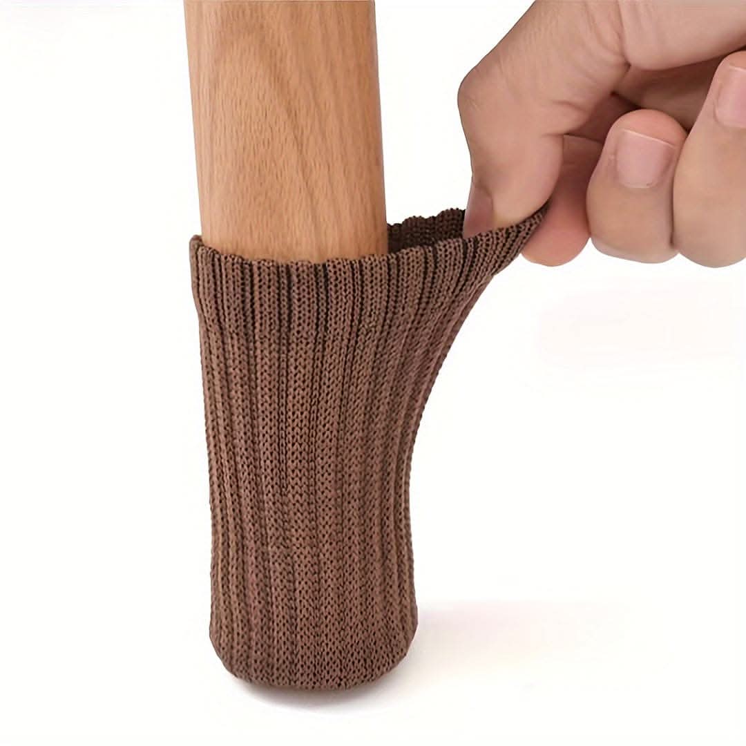 24-Pack Stretchy Chair Leg Socks, Floor Protectors