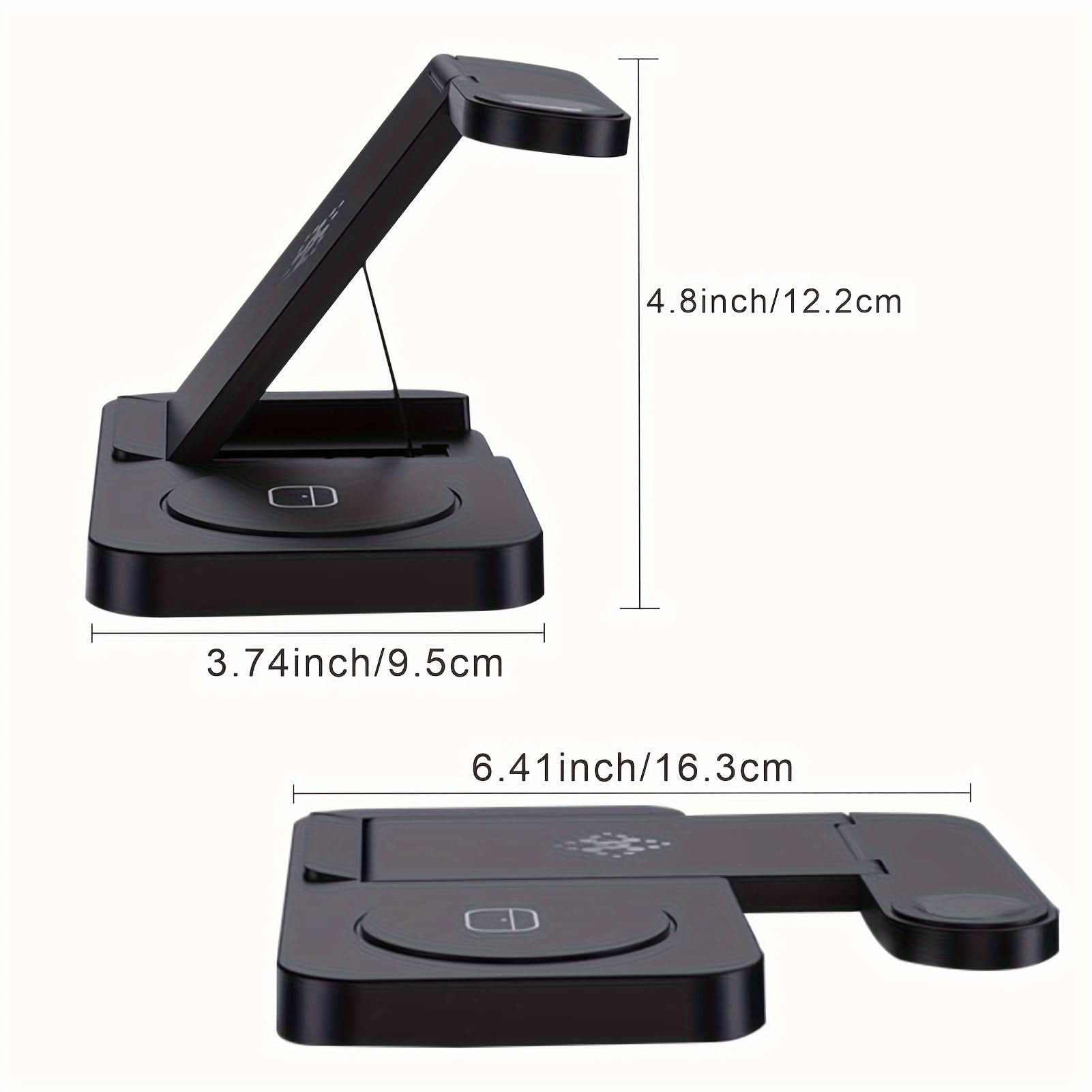 4-in-1 Foldable Wireless Charging Station for Samsung Devices