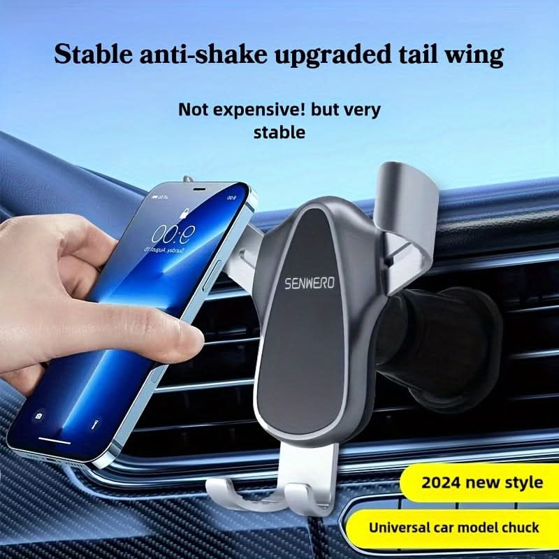 Car Phone Holder- Durable ABS Metal & Plastic Combination