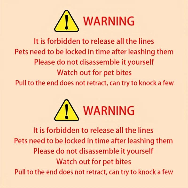Heavy-Duty Retractable Dog Leash with Handle