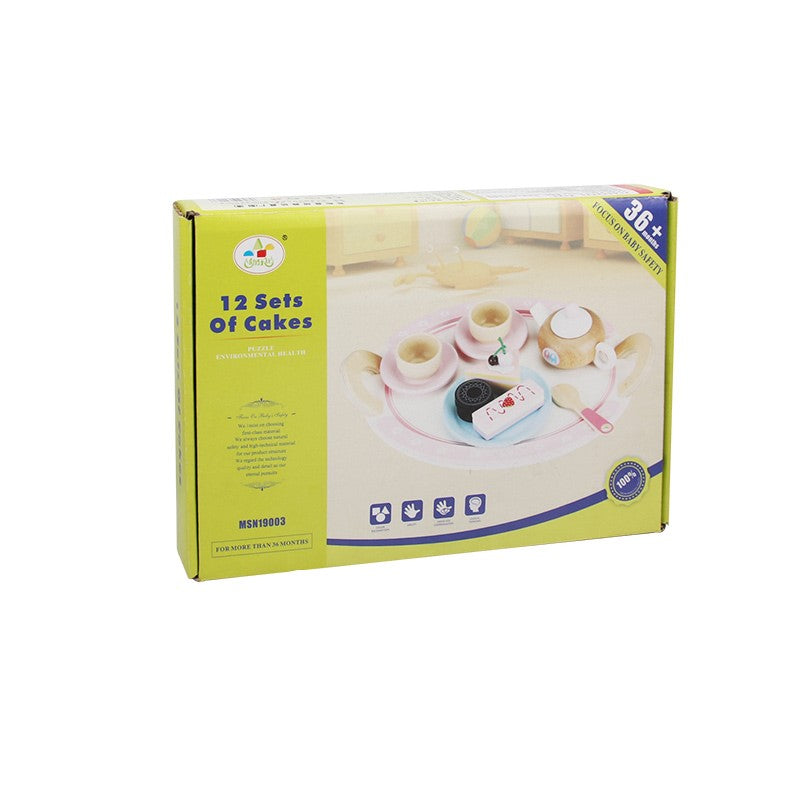 12 Sets Of Cakes Roleplay Kitchen Set