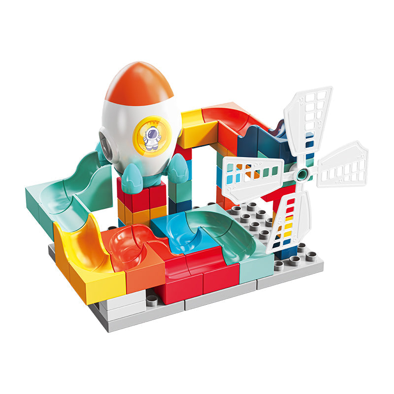 Space Orbita Rolling Ball Building Block 71pcs Activity Game