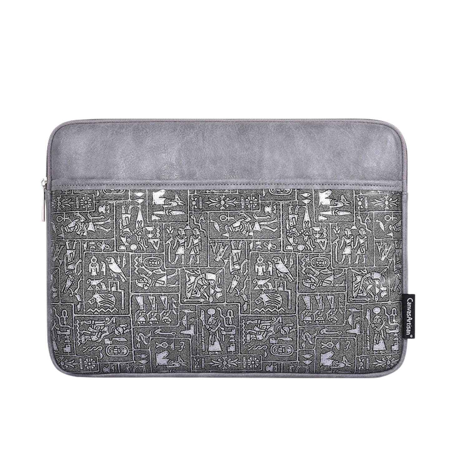 Ancient Egyptian PU Leather Laptop Sleeve – Shockproof, Wear-Resistant Case (11–15 Inch)