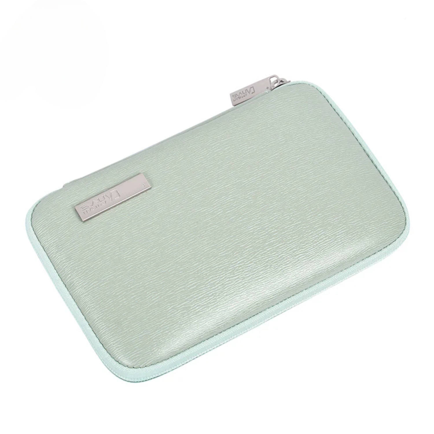 PU Leather Digital Organizer Bag – Waterproof Mini Storage for Phone, Power Bank & Cables