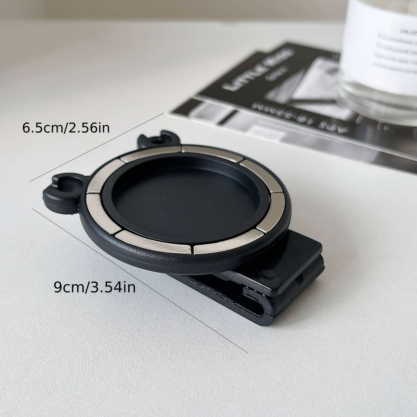 Magnetic Clip Phone Holder with Backpack Clip