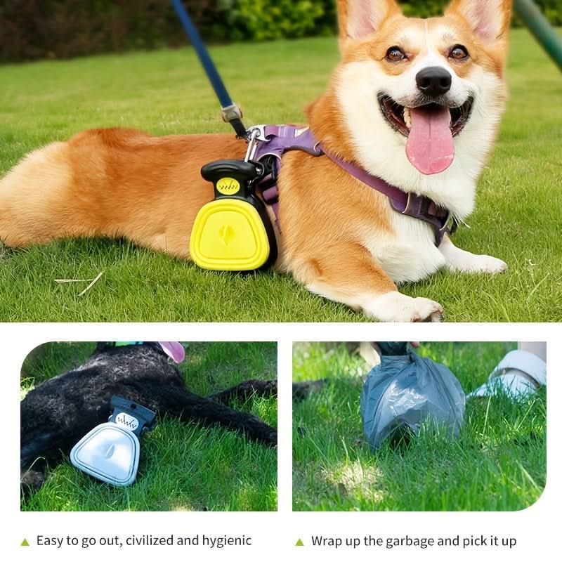Folding Dog Poop Clip with Waste Bags