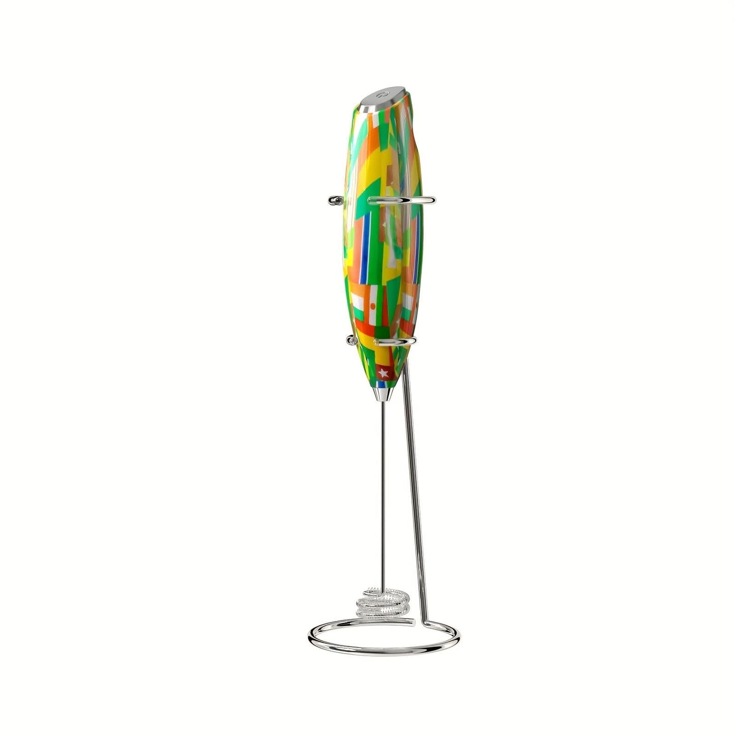 Portable Milk Frother – One-Touch Foam Maker