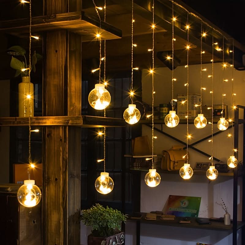 Solar Fairy String Lights, LED Wishing Ball