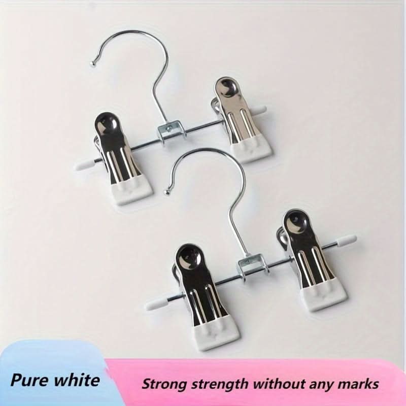 8-Pack Stainless Steel Pants Hangers