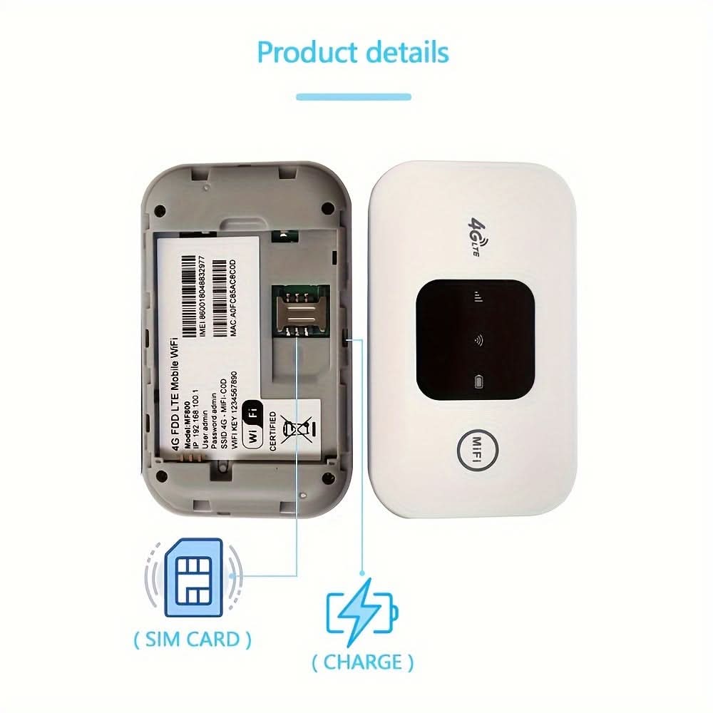 4G LTE Portable WiFi Router
