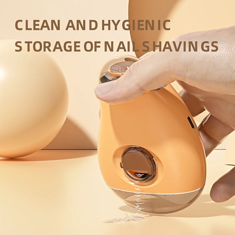 2-in-1 Electric Nail Clipper & Grinder Tool – Rechargeable Nail Trimmer