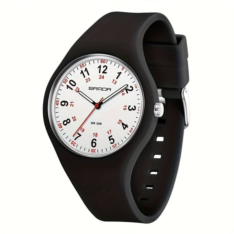 Ultra Light Nurse Watch for Women - Soft Silicone Strap