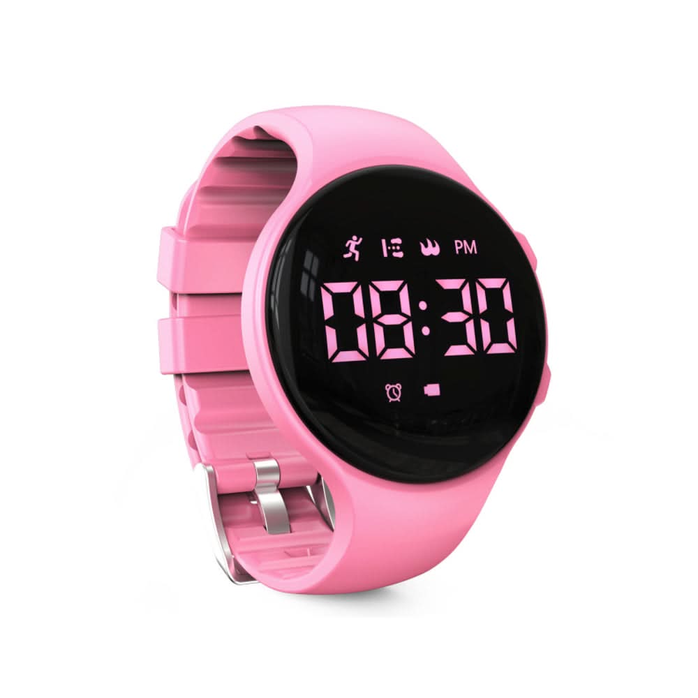 LED Digital Pedometer Fitness Watch – Kids Smart Tracker with Alarm & Stopwatch