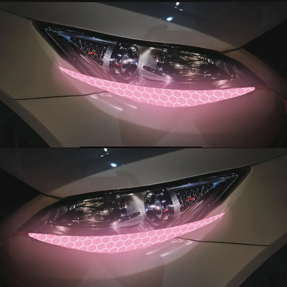 Reflective Eyeliner Car Headlight Decals – Stylish Light Decoration