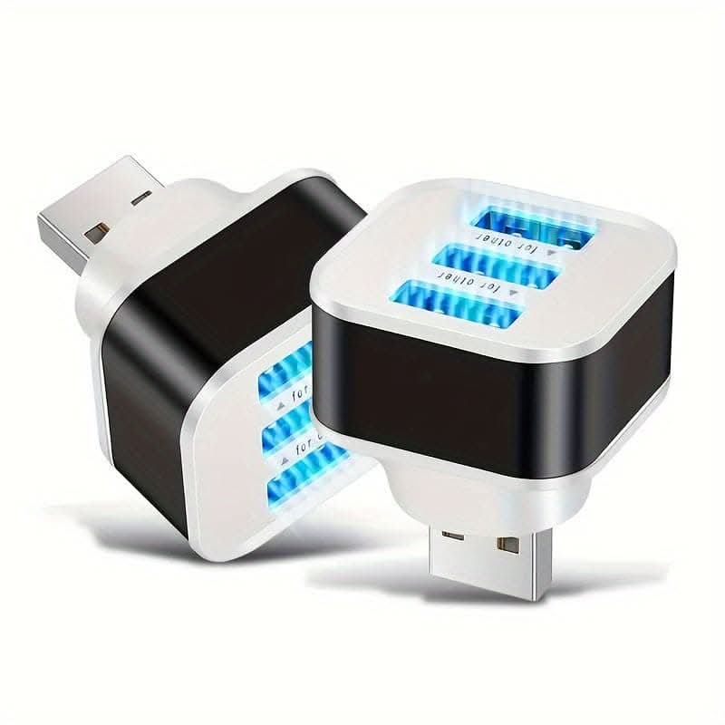 3-Port USB 2.0 Hub Expander - Multi-Purpose Connector