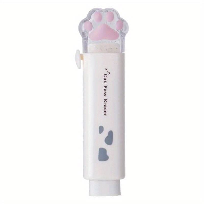 Adorable Cat Paw Push-Pull Eraser – Fun & Functional