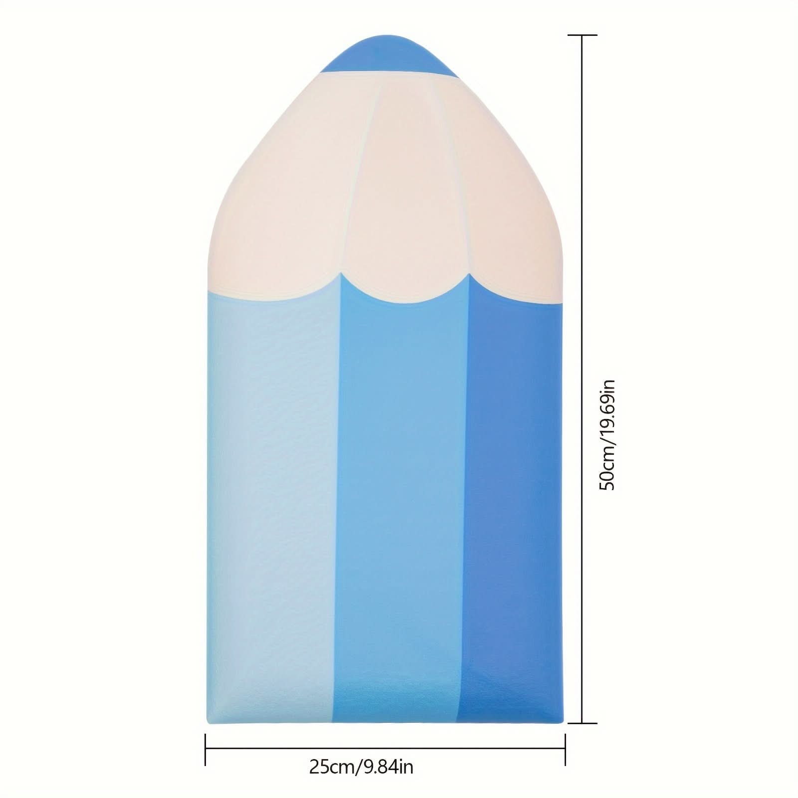 6-Piece 3D Pencil-Shaped Wall Padding