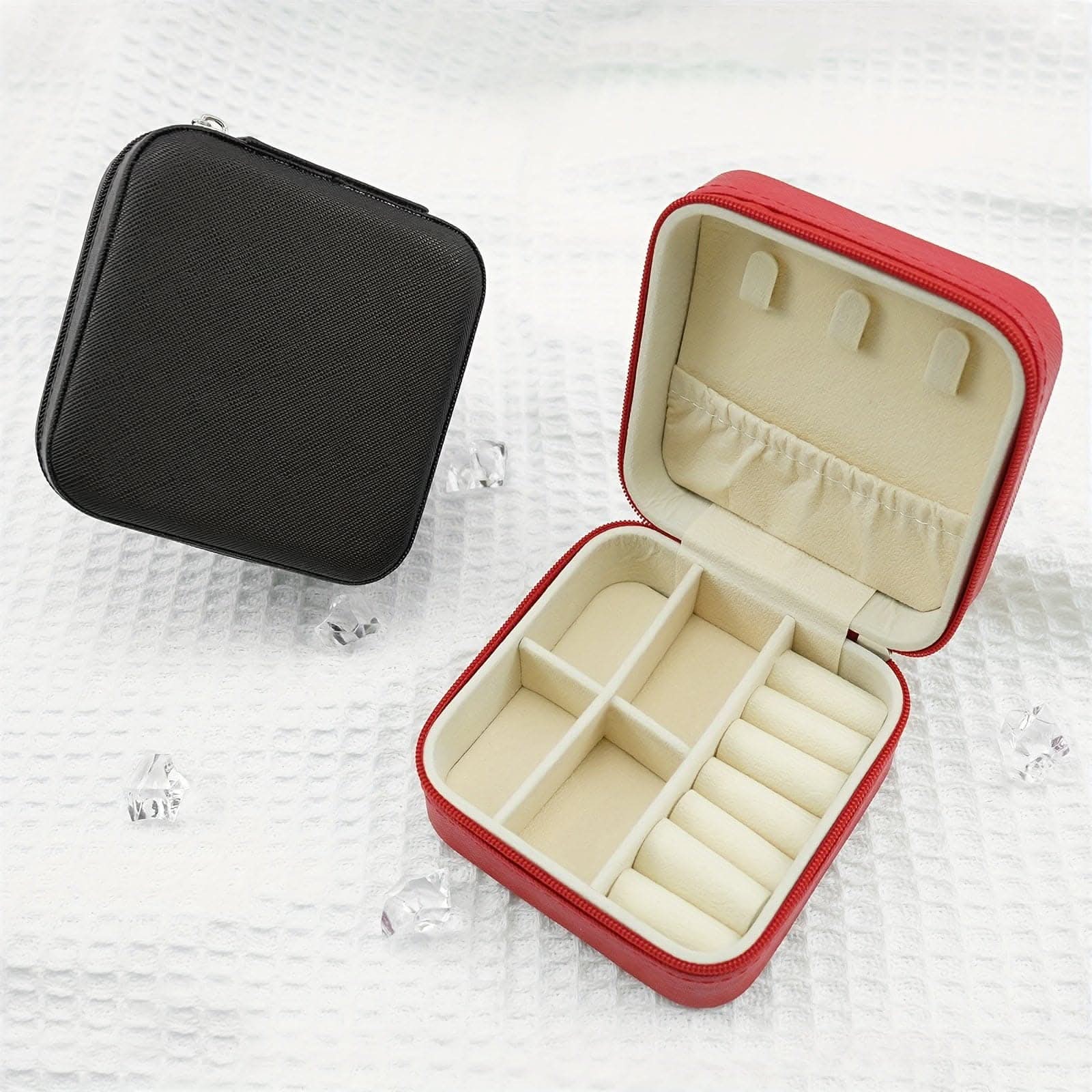 Deluxe Jewelry Travel Case – Stylish & Secure Organize