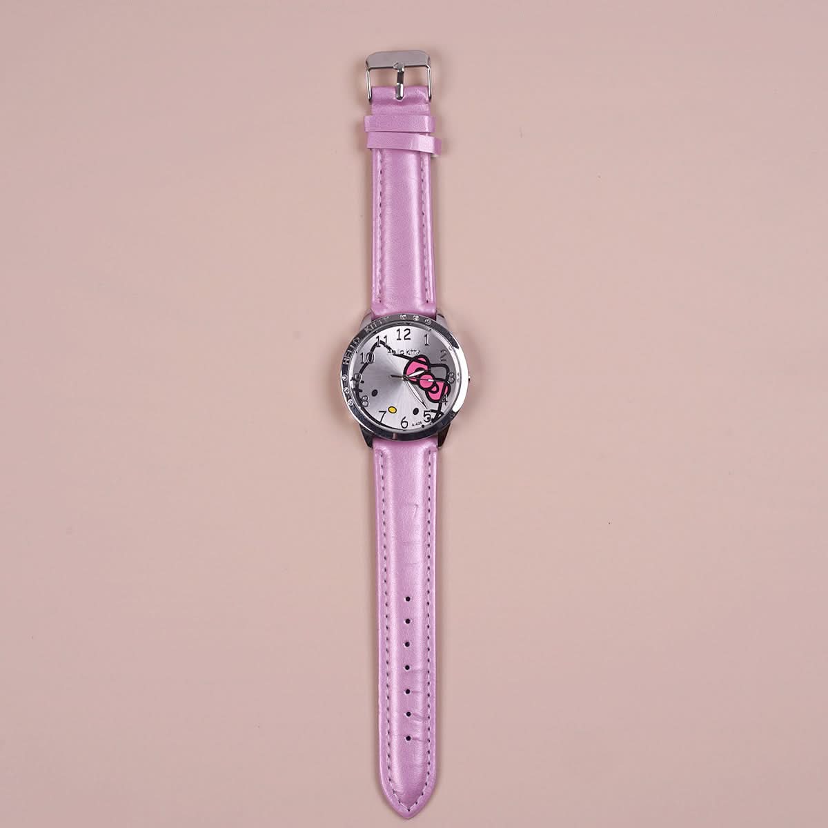 Hello Kitty Quartz Watch for Women - Stainless Steel Case