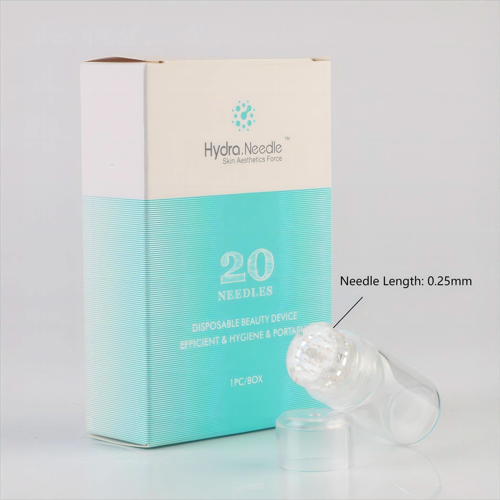 Reusable Hydra Needle Derma Stamp - 0.25MM Microneedle Skin Care Tool