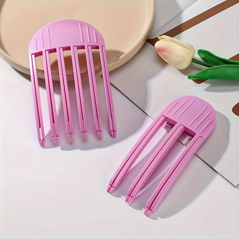 Fluffy Hair Roots Clip for Weddings