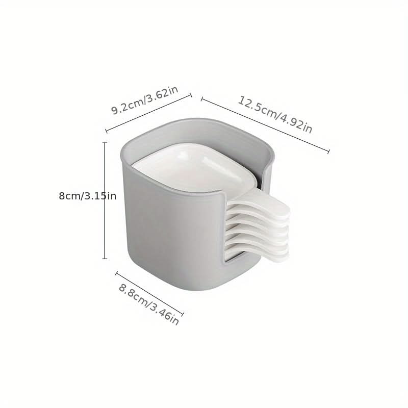7-Piece Plastic Dipping Sauce Dish Set