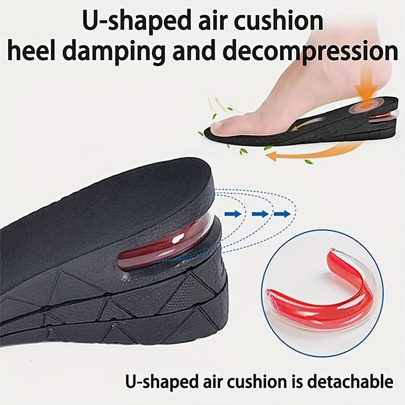 Adjustable Height Increase Insoles for Men & Women