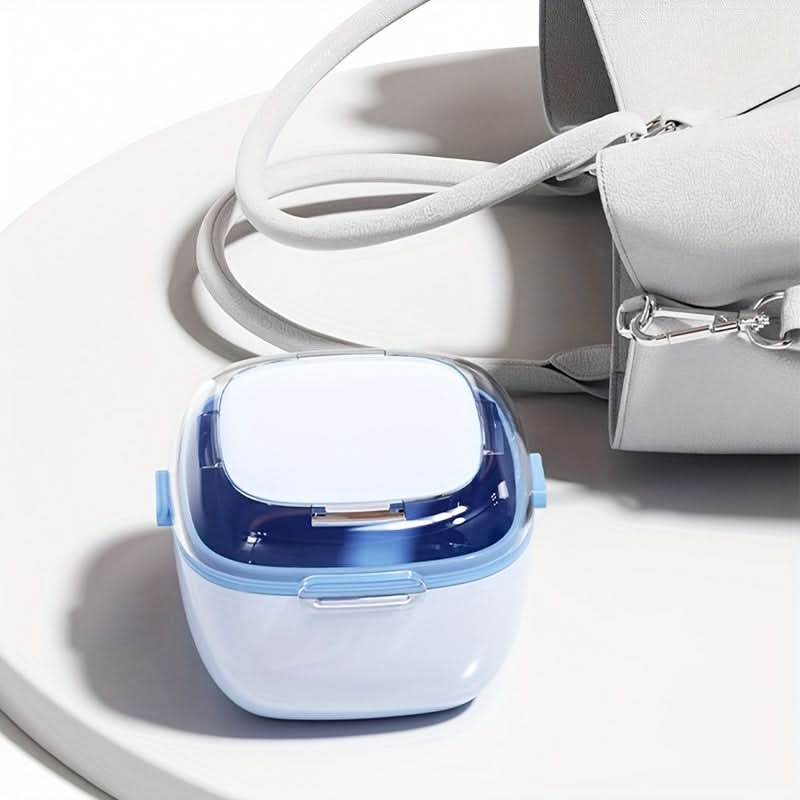 Ortho Care Double-Layer Retainer & Denture Storage Case – Portable Oral Organizer