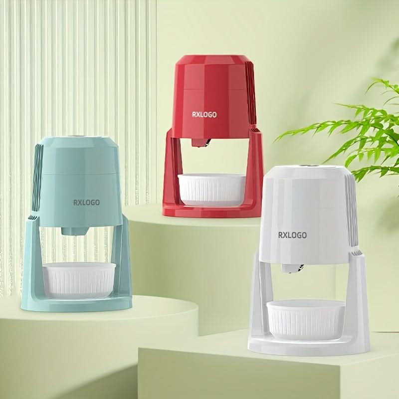 Electric Shaved Ice Machine – Portable Ice Crusher for Snow Cones