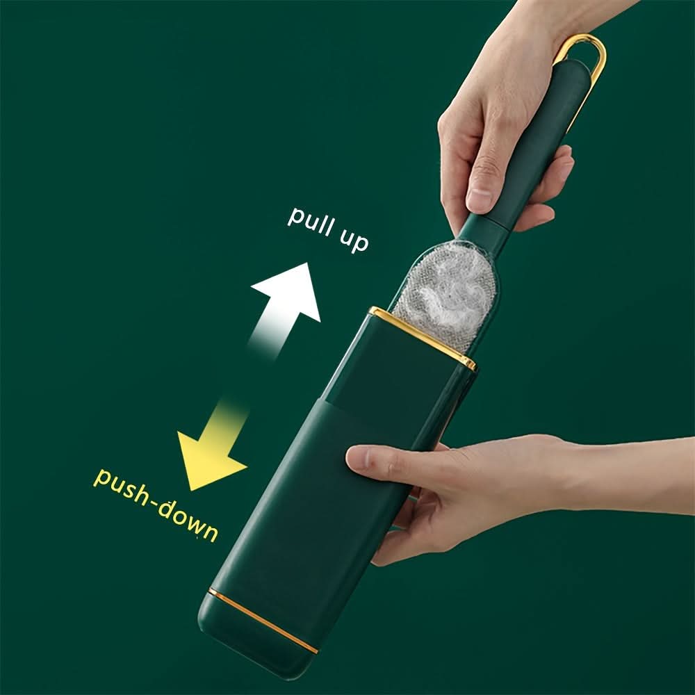 Reusable Portable Lint Remover - Manual Fabric Shaver for Couch, Clothes & Carpet