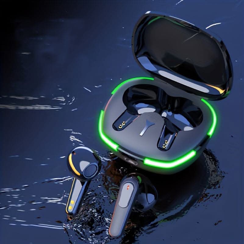 Wireless Earbuds with LED Display and Touch Control