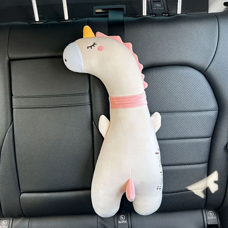 Soft Unicorn & Dinosaur Car Seat Belt Covers for Enhanced Safety